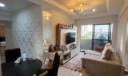 Apartamento com 3 quartos à venda na Avenida Comodoro Estácio Brígido, 2800, Engenheiro Luciano Cavalcante, Fortaleza