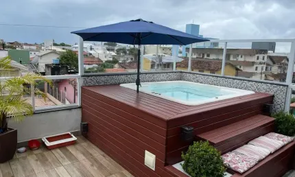 Cobertura com 3 quartos à venda no Ingleses do Rio Vermelho, Florianópolis  por R$ 650.000