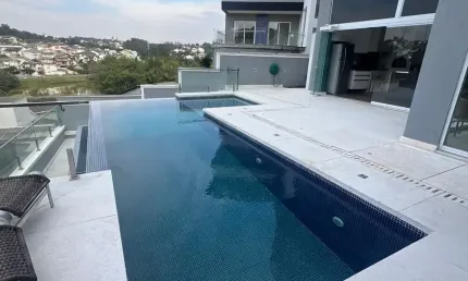 Maravilhosa mansão de alto padrão no condomínio arujá 5