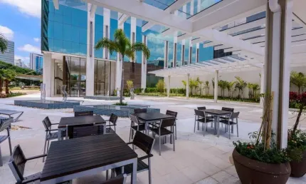 Sala para locação excelente custo benefício, Cidade Monções, São Paulo, SP