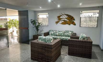 Apartamento com 1 quarto à venda na Avenida Ayrton Senna da Silva, 0, Itararé, São Vicente, 80 m2 por R$ 320.000