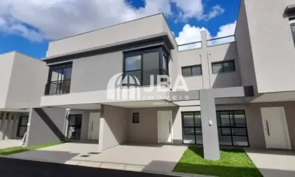 Lindo Sobrado Novo em Condomínio Fechado -  Bacacheri