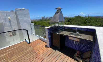 Vendo cobertura de 140m2, na Av ACM, próximo ao Hospital Aliança, Materday,