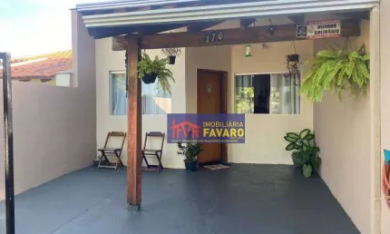 Casa geminada com 3 dormitórios à venda, 70 m² por r$ 270.000 - jardim continental - londrina/pr