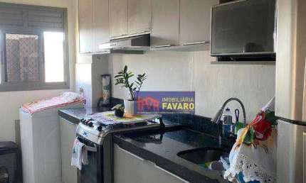 Real Park com sacada, 2 dormitórios, cozinha planejada, à venda, 46 m² por R$ 180.000 - Conjunto Vivi Xavier