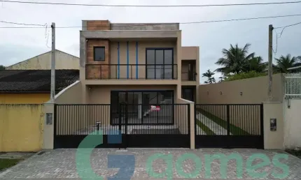 Sobrado com 3 dormitórios à venda, 110 m² - Brejatuba - Guaratuba/PR