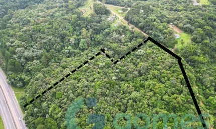 Terreno à venda, 27762 m² - campo alto - tijucas do sul/pr