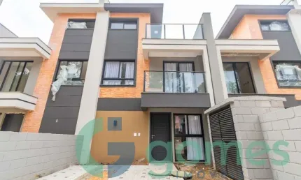 Casa com 3 dormitórios à venda, 109 m²  - santa cândida - curitiba/pr