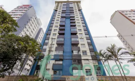 Apartamento com 2 dormitórios para alugar, 76 m² por - cristo rei - curitiba/pr
