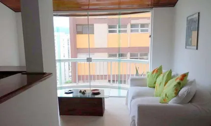 FLAT COM 1 DORMITÓRIO À VENDA, 68 M²  - PITANGUEIRAS - GUARUJÁ/SP