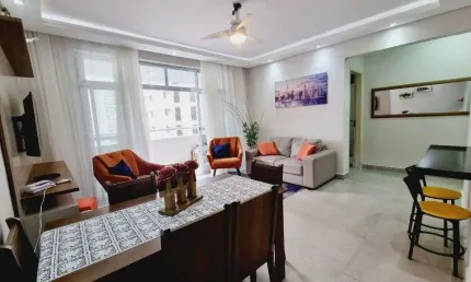 Apartamento com 2 dormitórios à venda, 86 m² - pitangueiras - guarujá/sp