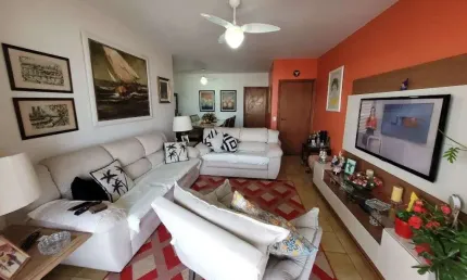 Apartamento com 3 dormitórios à venda, 140 m² - pitangueiras - guarujá/sp