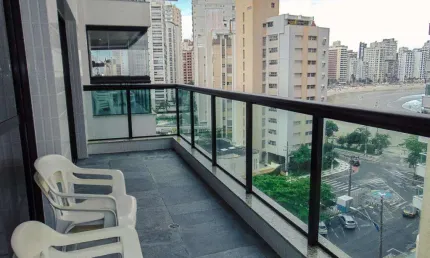 Astúrias - Apartamento com vista para o mar - Andar alto - Ótima localização.