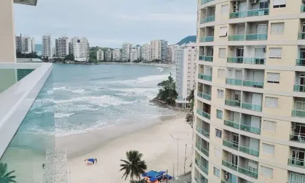 Apartamento com 2 dormitórios à venda, 52 m²- Pitangueiras - Guarujá/SP