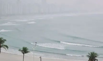 Praia de Astúrias, 50m da praia, Apartamento com Vista Deslumbrante a Praia