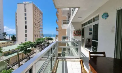 Apartamento com 3 dormitórios à venda, 140 m² - Pitangueiras - Guarujá/SP