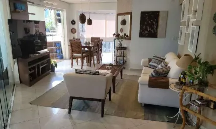 COBERTURA REFORMADO COM 3 SUÍTES, PISCINA, 3 VAGAS DE GARAGEM, 1 QUADRA DA PRAIA DAS PITANGUEIRAS