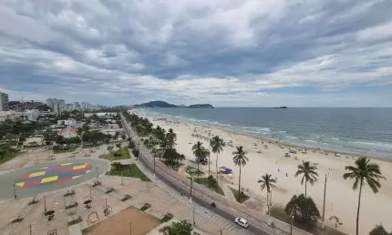 Apartamento com 3 dormitórios à venda, 117 m² - enseada - guarujá/sp