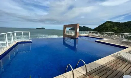 Apartamento com 3 dormitórios à venda, 105 m² - tombo - guarujá/sp