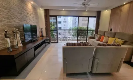 Apartamento com 3 dormitórios à venda, 120 m² - Pitangueiras - Guarujá/SP