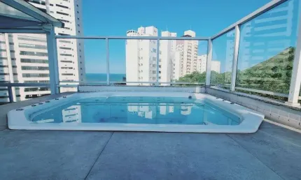 COBERTURA CINEMATOGRÁFICA , PENTHOUSE , COM 4 DORMITÓRIOS, 230 M² ÚTES , LAZER TOTAL PRIVATIVO - 02 VAGAS DE GARAGEM .