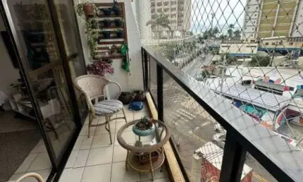 Apartamento com 2 dormitórios à venda, 81 m² - astúrias - guarujá/sp