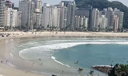 Apartamento com 3 dormitórios à venda, 117 m² - astúrias - guarujá/sp