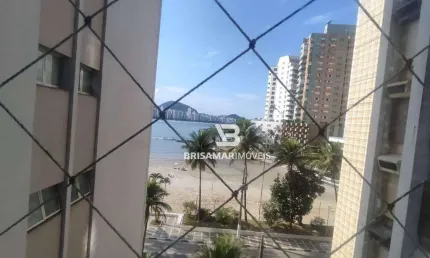 ASTÚRIAS- FRENTE AO MAR COM LINDA VISTA , 110 M² ÚTEIS , GARAGEM DEMARCADA NO PRÉDIO.
