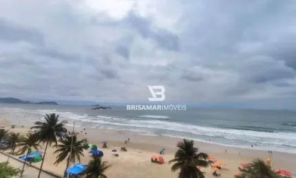 Pitangueiras- frente total ao mar com linda vista , garagem demarcada no prédio.