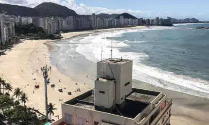 ASTÚRIAS- NA QUADRA DA PRAIA , MARAVILHOSA ÁREA DE LAZER , 78,030 M² ÚTEIS , 02 VAGAS DE GARAGEM NO PRÉDIO.