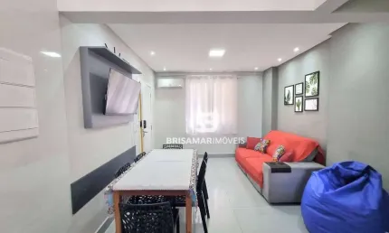 Pitangueiras- calçadão , totalmente reformado e decorado , garagem .