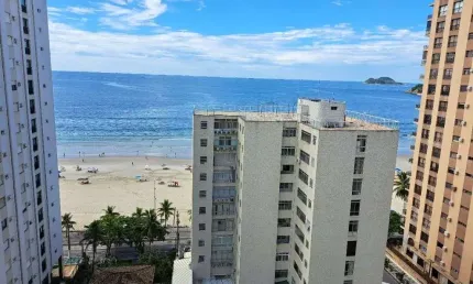PITANGUEIRAS- CALÇADÃO COM MARAVILHOSA VISTA MAR , GARAGEM NO PRÉDIO.