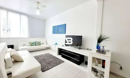 Pitangueiras- uma quadra do com vistinha para a praia , garagem no prédio, totalmente reformado.