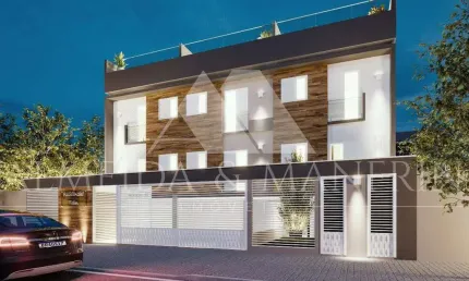 Apartamento 2 dormitórios e 2 vagas de garagem ao lado do parque central - apenas 5 min. do shopping abc