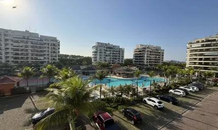Apartamento à venda recreio dos bandeirantes, 3 quartos sendo um suíte