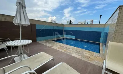 Apartamento garden para venda em santos, campo grande, 3 dormitórios, 1 suíte, 3 banheiros, 2 vagas
