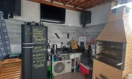 Casa para Venda em São Vicente, Jardim Independência, 2 dormitórios, 2 suítes, 4 banheiros, 1 vaga