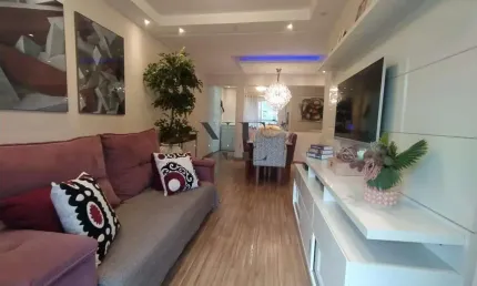 Apartamento para venda em guarujá, jardim las palmas, 3 dormitórios, 1 suíte, 3 banheiros, 2 vagas