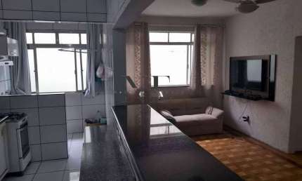 Apartamento para Venda em Santos, Vila Mathias, 2 dormitórios, 1 banheiro