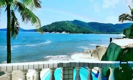 Apartamento para Venda em São Vicente, Ilha Porchat, 2 dormitórios, 1 suíte, 2 banheiros, 1 vaga