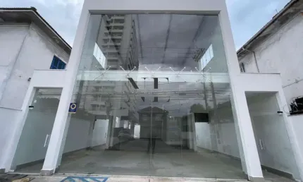 Ponto Comercial para Locação em Santos, Macuco, 4 banheiros