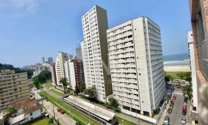 Apartamento para Venda em São Vicente, Itararé, 1 dormitório, 1 banheiro, 1 vaga