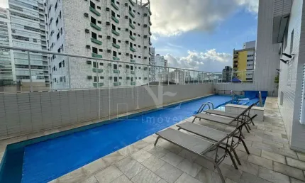 Apartamento para venda em santos, boqueirão, 3 dormitórios, 3 suítes, 5 banheiros, 2 vagas