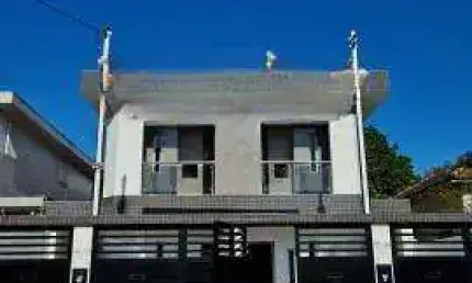 Casa Sobreposta para Venda em Santos, Aparecida, 2 dormitórios, 2 suítes, 2 banheiros, 1 vaga