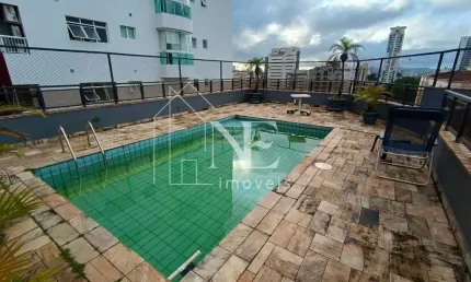Cobertura Duplex para Venda em Santos, Boqueirão, 4 dormitórios, 2 suítes, 5 banheiros, 2 vagas