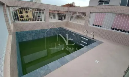 Casa Sobreposta para Venda em Santos, Boqueirão, 3 dormitórios, 3 suítes, 5 banheiros, 2 vagas