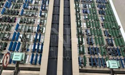 Sala Comercial para Venda em Santos, Centro, 2 banheiros