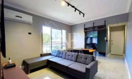 Apartamento para Venda em Santos, Ponta da Praia, 2 dormitórios, 1 suíte, 2 banheiros, 1 vaga