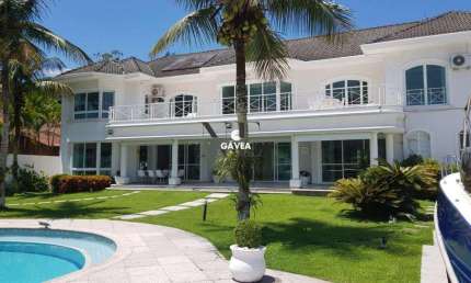 Casa para Venda em Guarujá, Balneario Praia do Perequê, 5 dormitórios, 5 suítes, 9 banheiros, 4 vagas