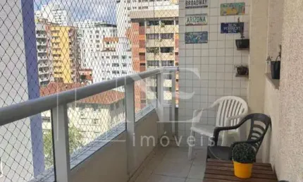 Apartamento para Venda em São Vicente, Centro, 2 dormitórios, 2 suítes, 3 banheiros, 1 vaga